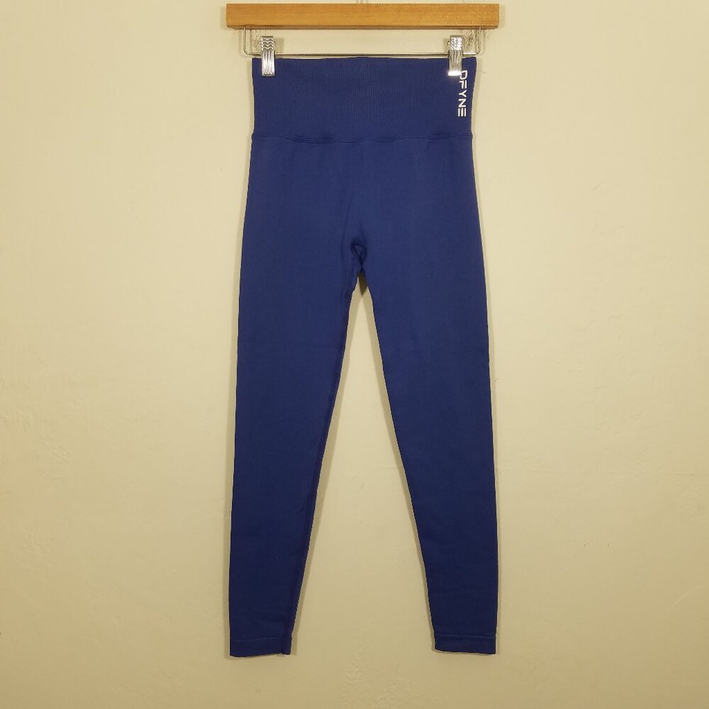 DFYNE Scrunch Sculpt Impact Leggings Enchanted Blue - Picture 5 of 10